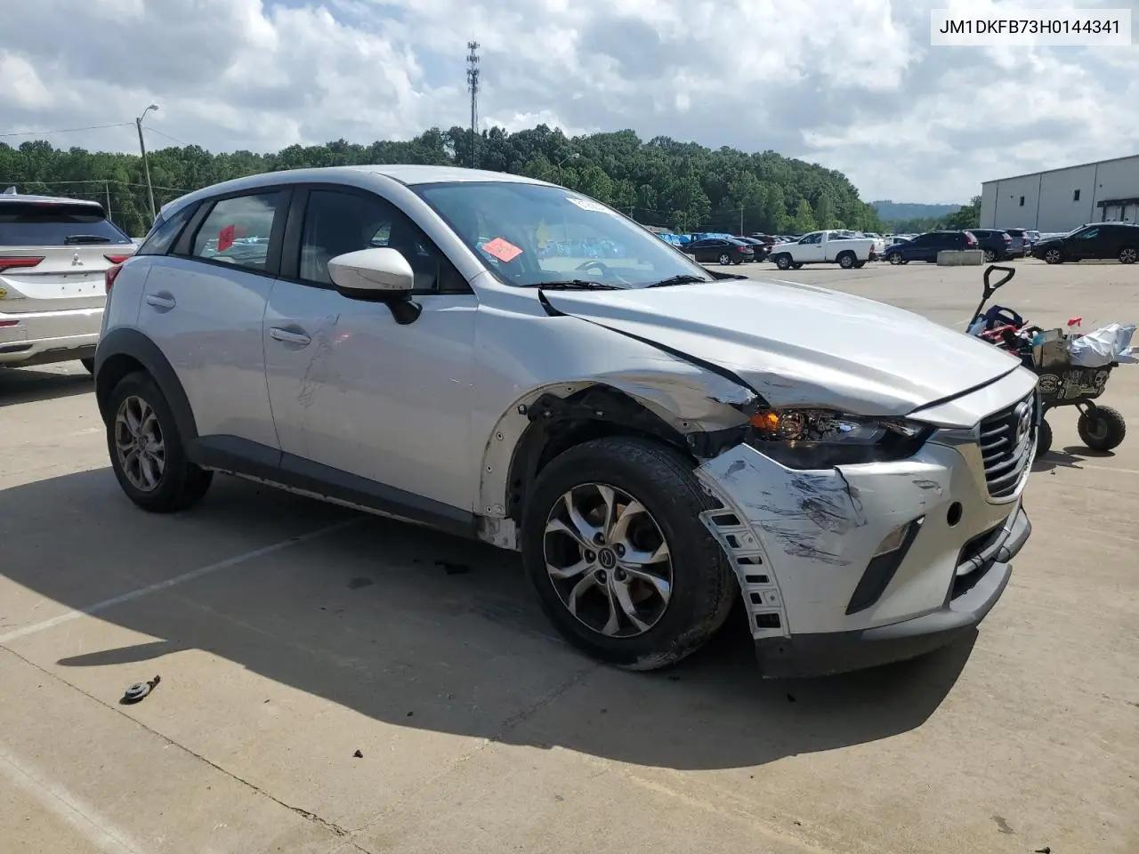 2017 Mazda Cx-3 Sport VIN: JM1DKFB73H0144341 Lot: 61266545