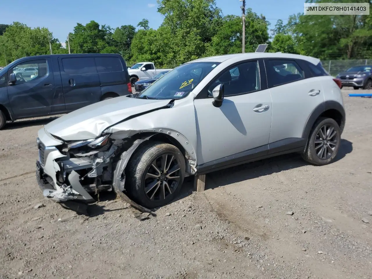 2017 Mazda Cx-3 Touring VIN: JM1DKFC78H0141403 Lot: 62076345