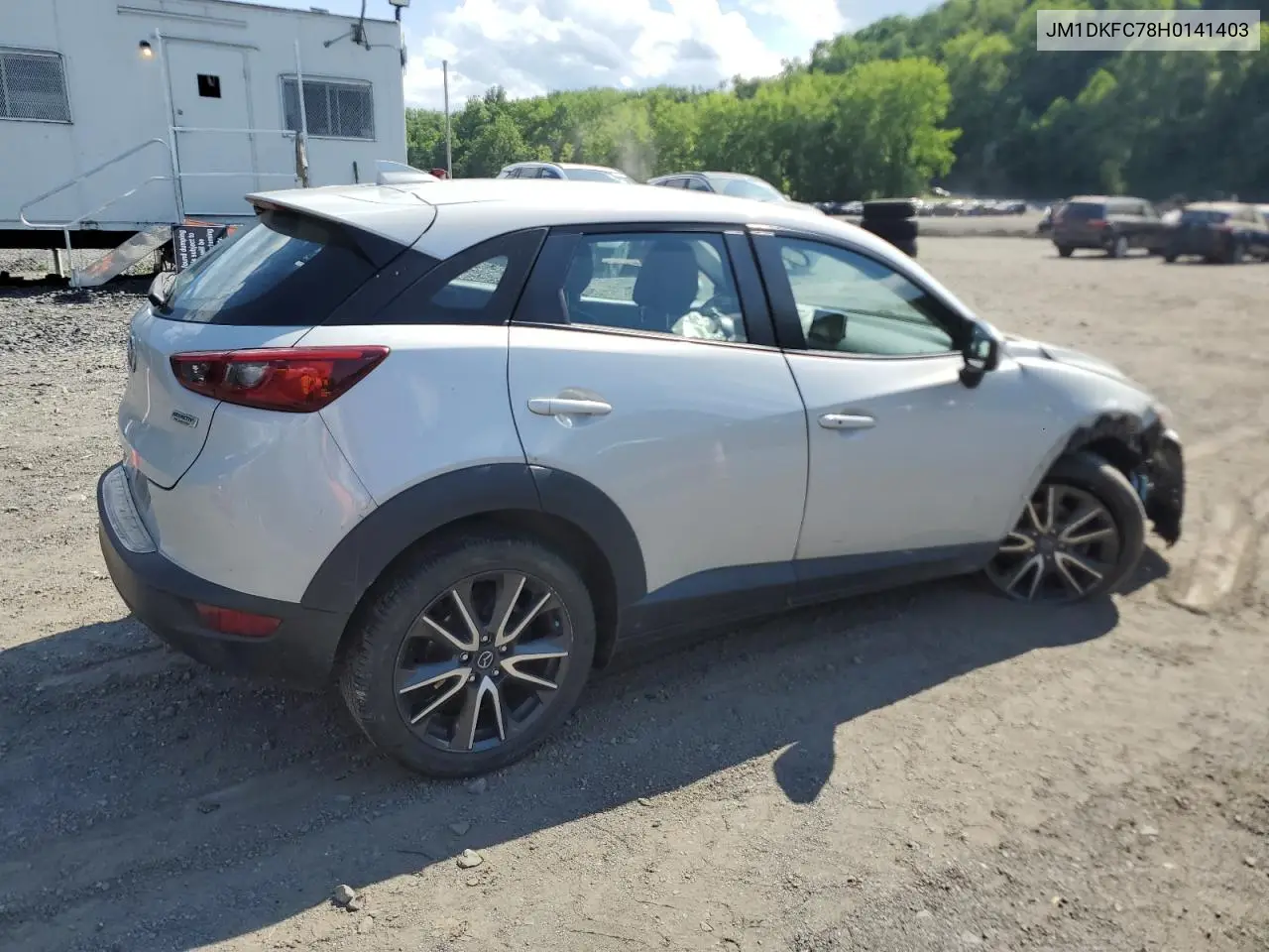 2017 Mazda Cx-3 Touring VIN: JM1DKFC78H0141403 Lot: 62076345