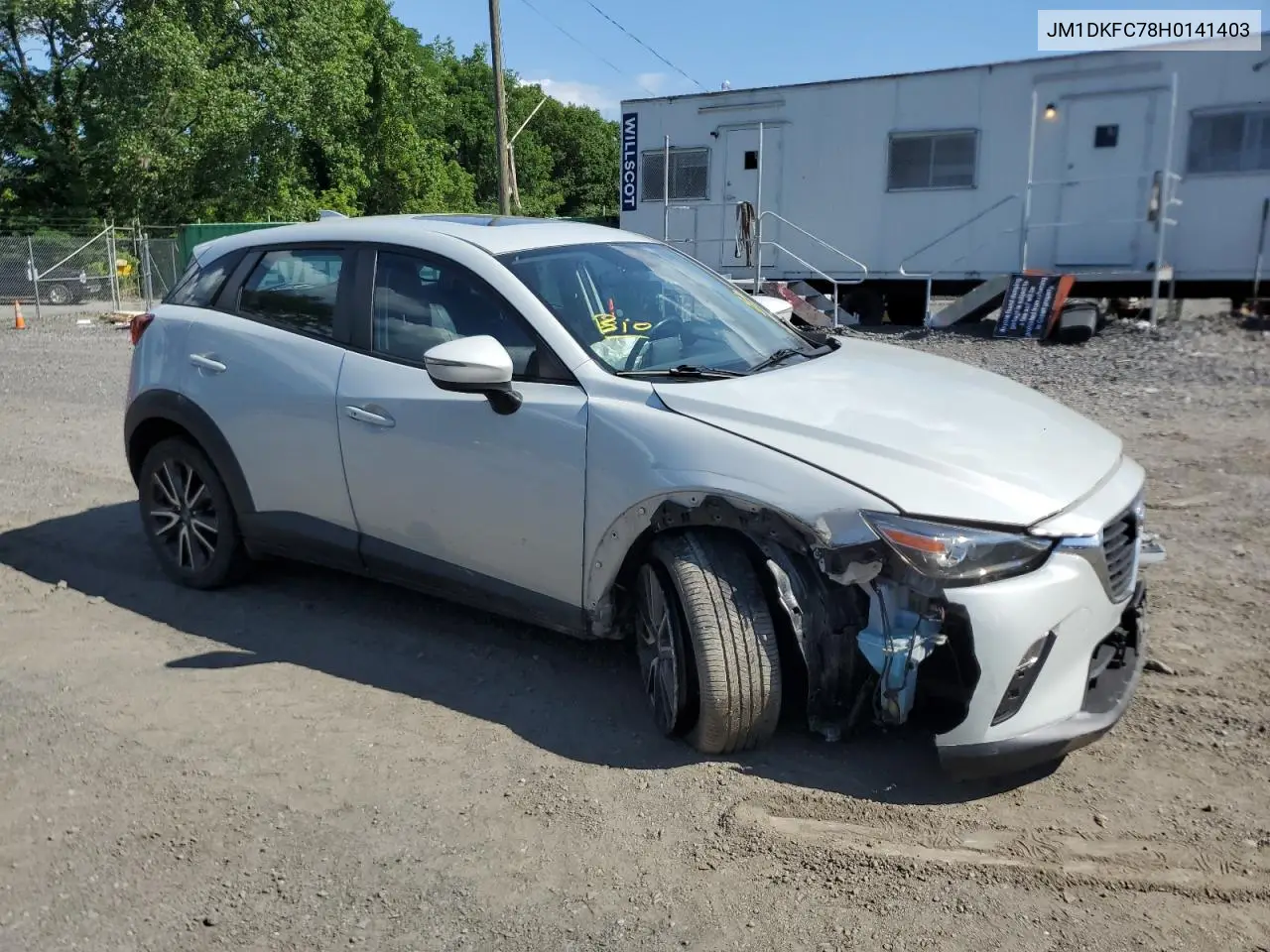 2017 Mazda Cx-3 Touring VIN: JM1DKFC78H0141403 Lot: 62076345