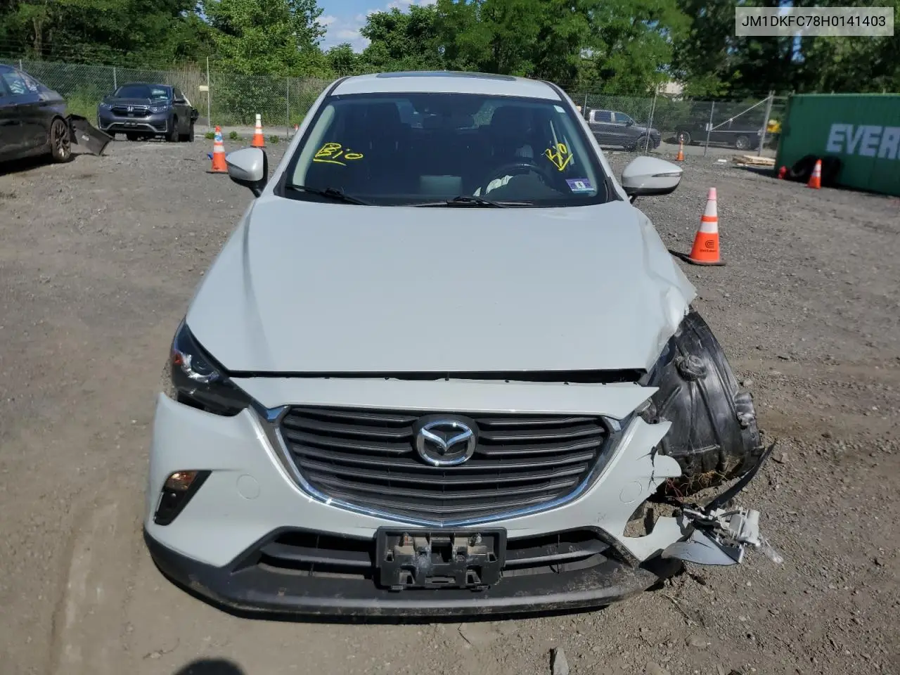 2017 Mazda Cx-3 Touring VIN: JM1DKFC78H0141403 Lot: 62076345