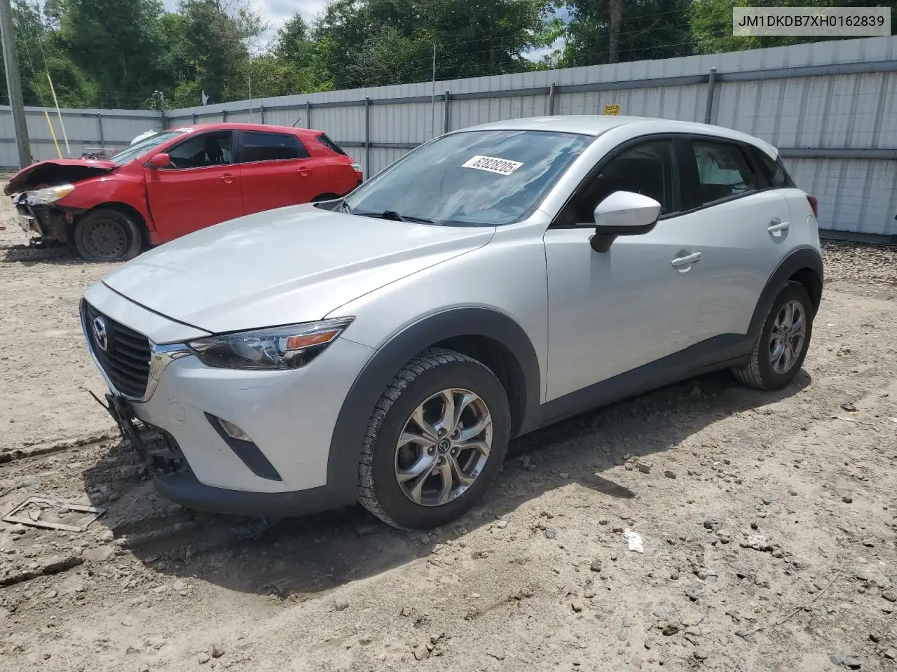 2017 Mazda Cx-3 Sport VIN: JM1DKDB7XH0162839 Lot: 62828205