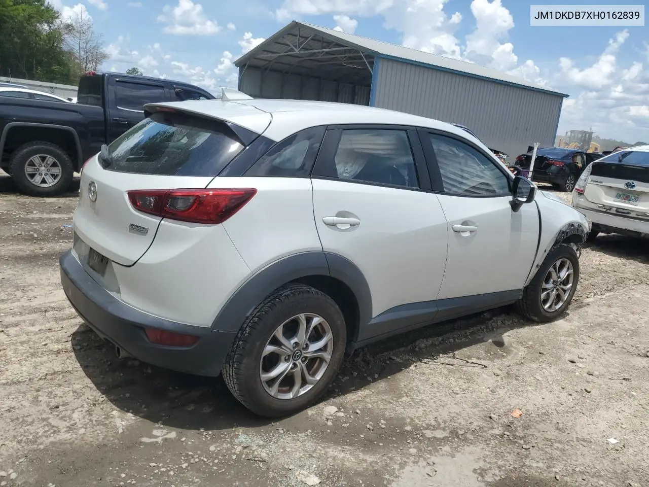 2017 Mazda Cx-3 Sport VIN: JM1DKDB7XH0162839 Lot: 62828205