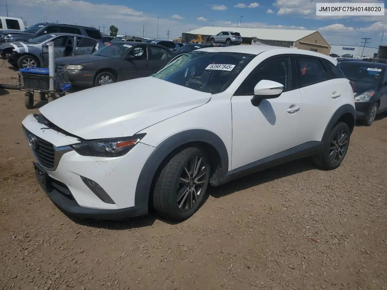 2017 Mazda Cx-3 Touring VIN: JM1DKFC75H0148020 Lot: 63987845