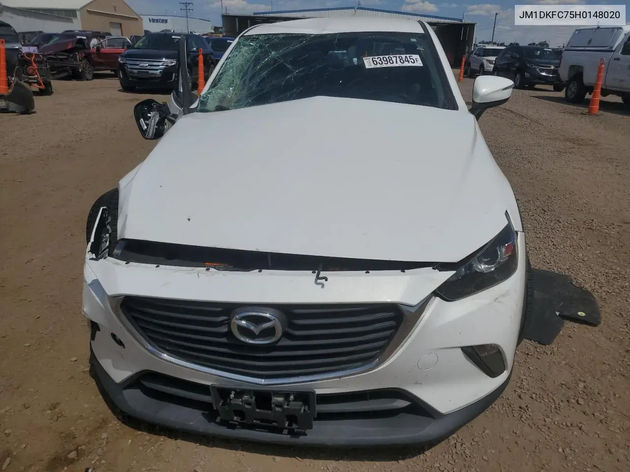 2017 Mazda Cx-3 Touring VIN: JM1DKFC75H0148020 Lot: 63987845