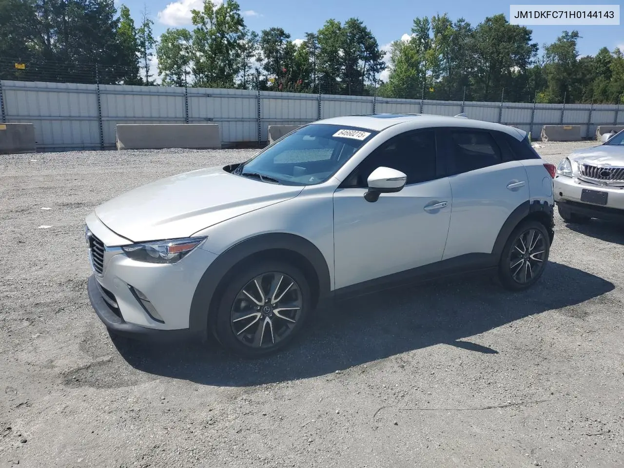 2017 Mazda Cx-3 Touring VIN: JM1DKFC71H0144143 Lot: 64660215