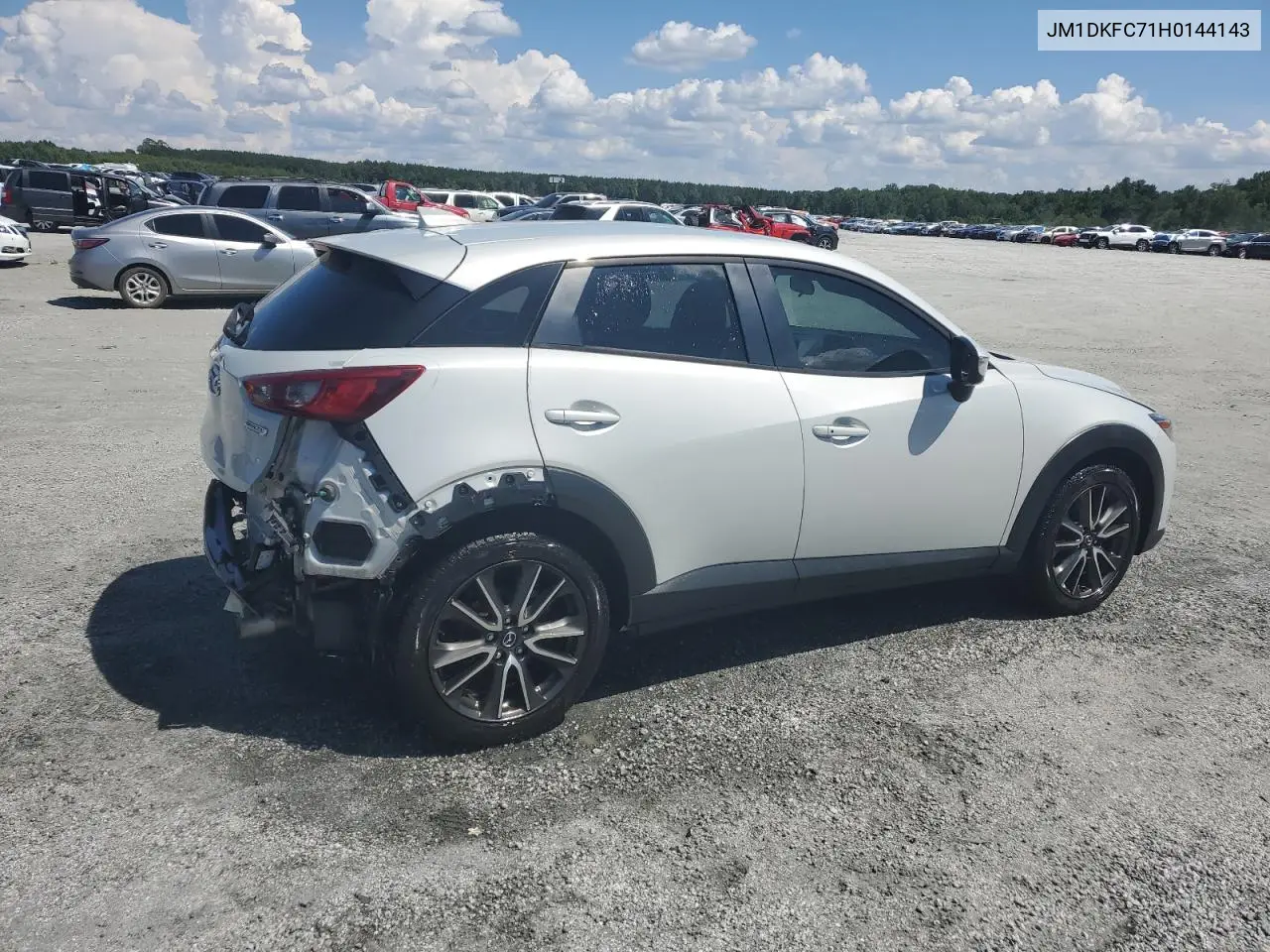 2017 Mazda Cx-3 Touring VIN: JM1DKFC71H0144143 Lot: 64660215
