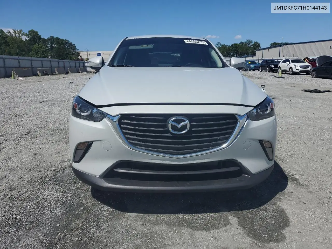 2017 Mazda Cx-3 Touring VIN: JM1DKFC71H0144143 Lot: 64660215
