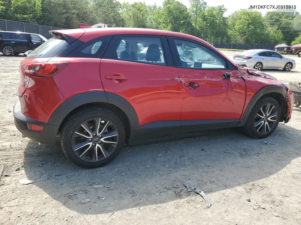 2018 Mazda Cx-3 Touring VIN: JM1DKFC7XJ0315915 Lot: 55838505