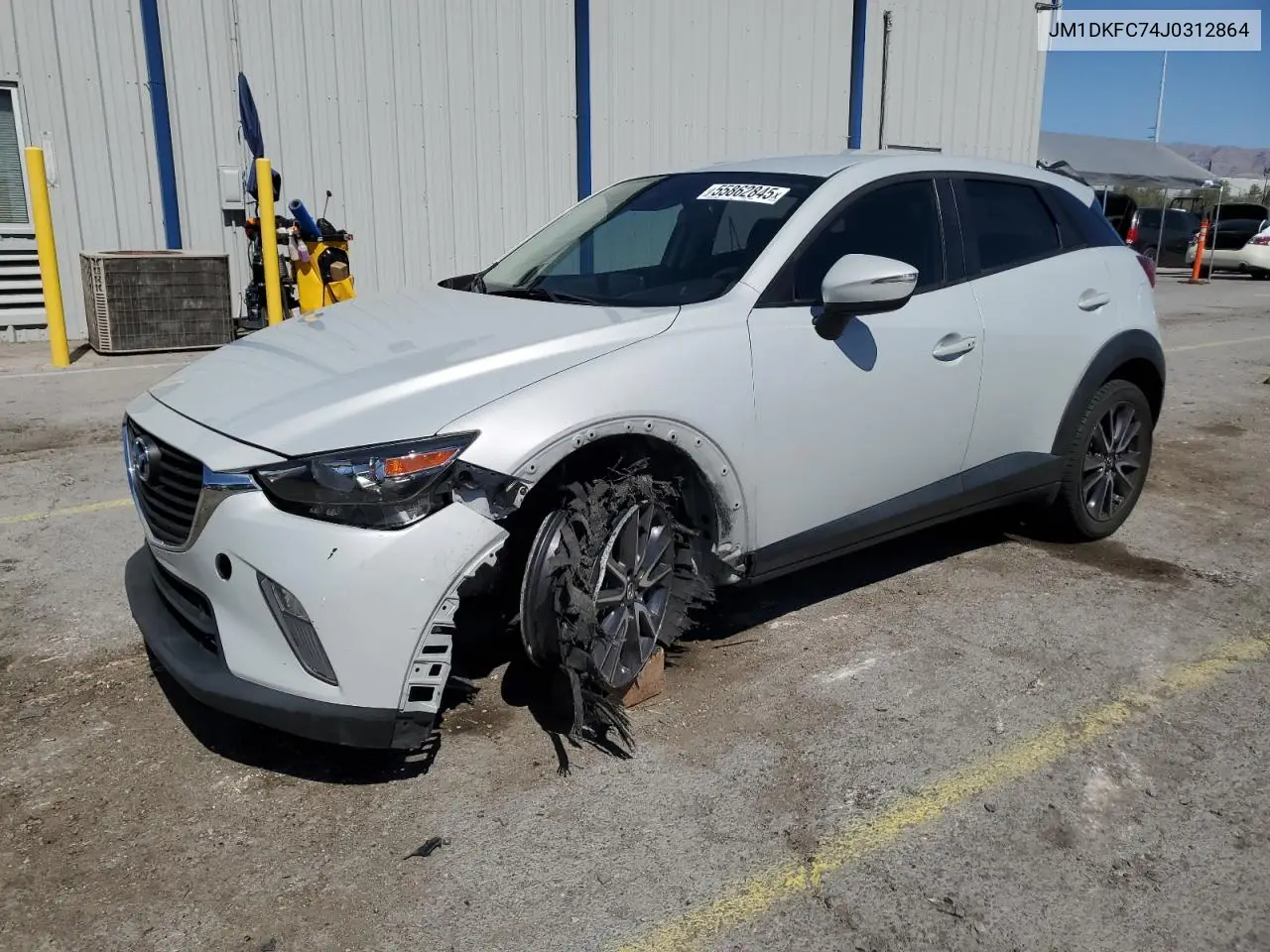2018 Mazda Cx-3 Touring VIN: JM1DKFC74J0312864 Lot: 55862845
