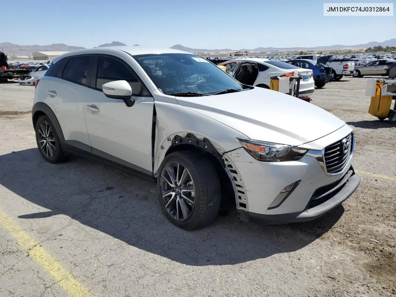 2018 Mazda Cx-3 Touring VIN: JM1DKFC74J0312864 Lot: 55862845