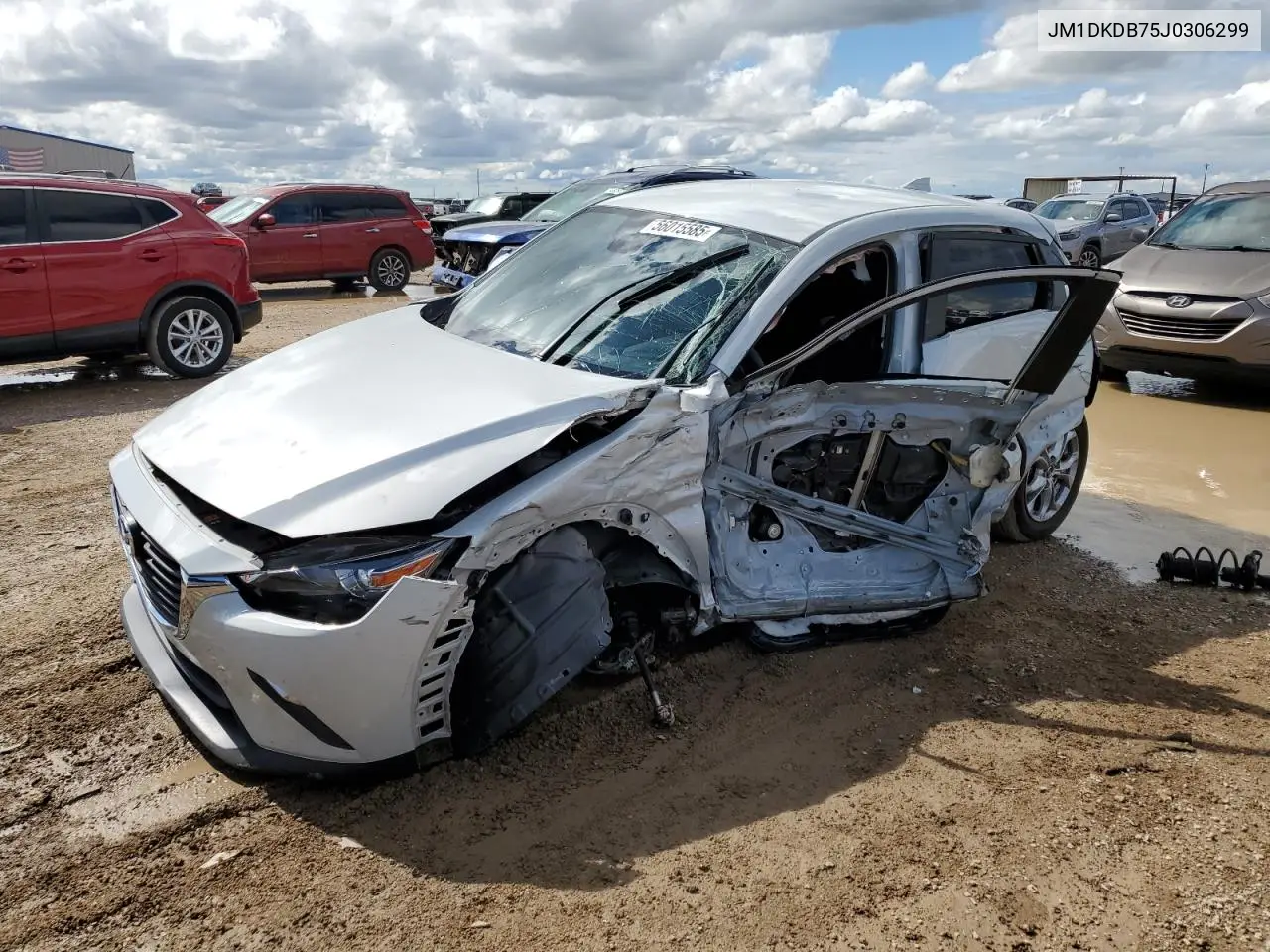 2018 Mazda Cx-3 Sport VIN: JM1DKDB75J0306299 Lot: 56015585