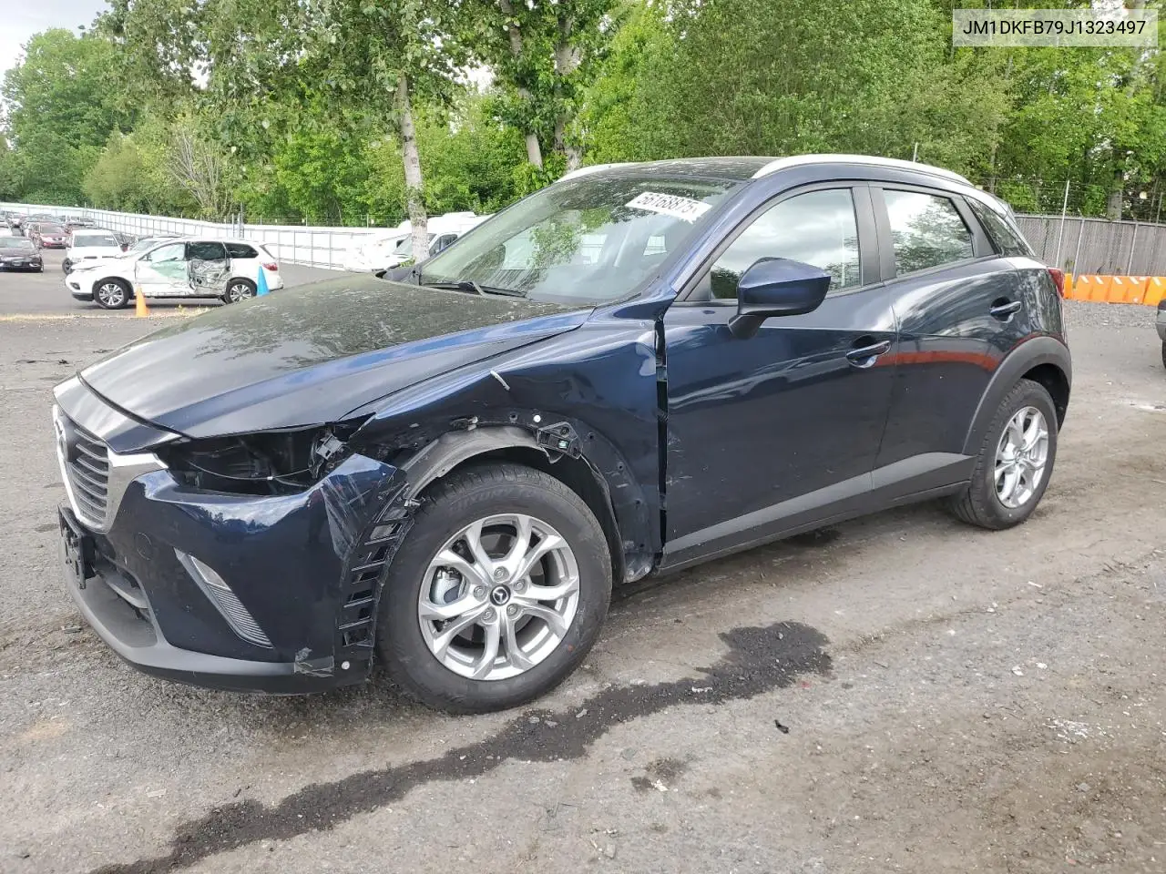 2018 Mazda Cx-3 Sport VIN: JM1DKFB79J1323497 Lot: 56168875