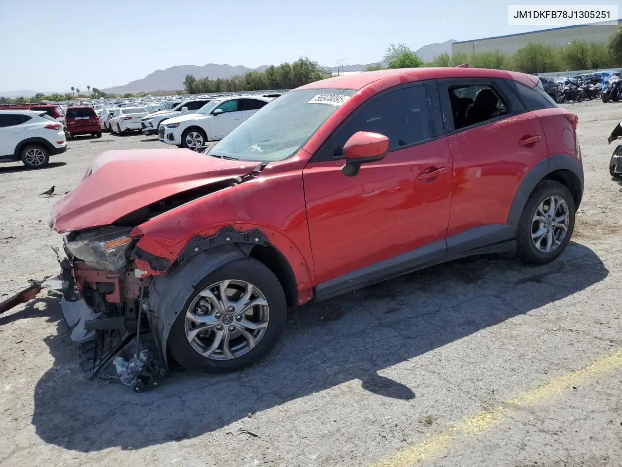 2018 Mazda Cx-3 Sport VIN: JM1DKFB78J1305251 Lot: 56970395