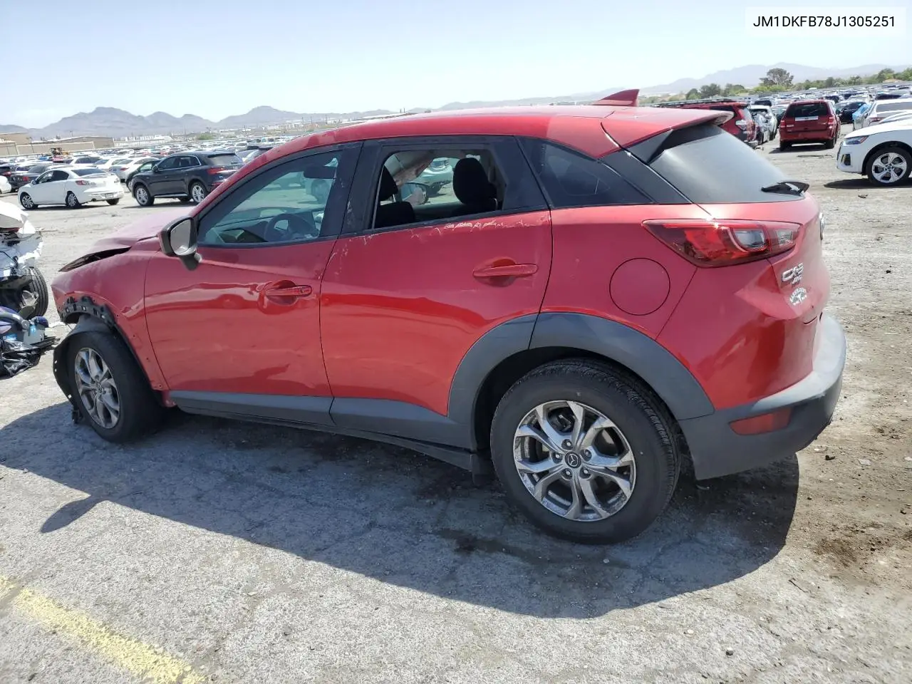 2018 Mazda Cx-3 Sport VIN: JM1DKFB78J1305251 Lot: 56970395