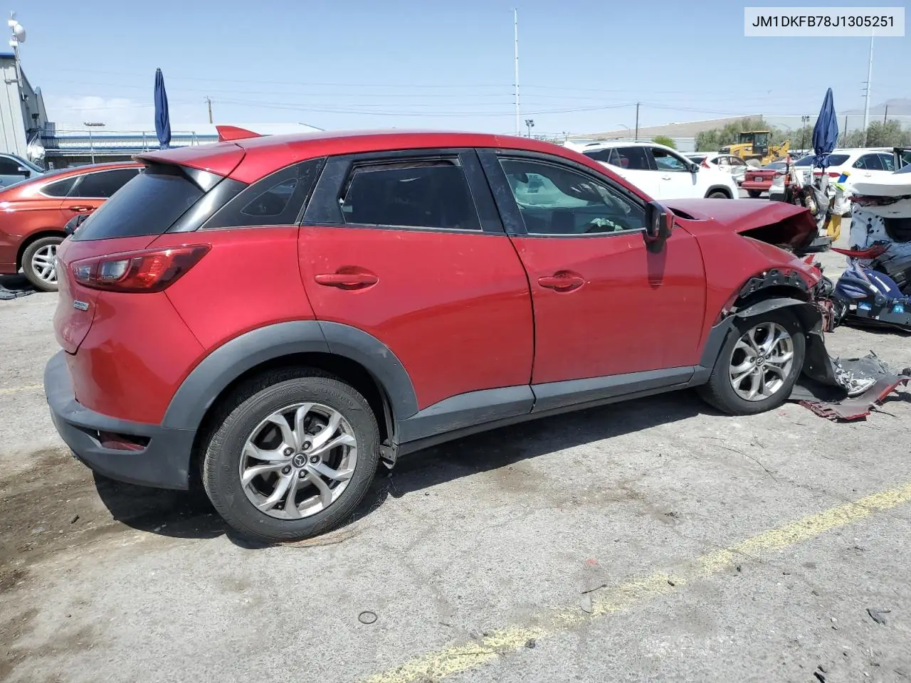 2018 Mazda Cx-3 Sport VIN: JM1DKFB78J1305251 Lot: 56970395
