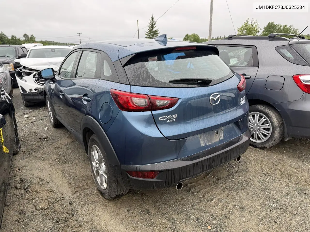 2018 Mazda Cx-3 Touring VIN: JM1DKFC73J0325234 Lot: 59697635