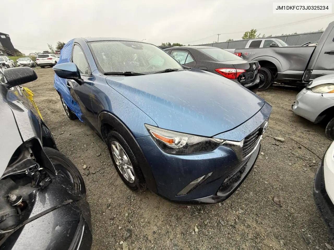 2018 Mazda Cx-3 Touring VIN: JM1DKFC73J0325234 Lot: 59697635