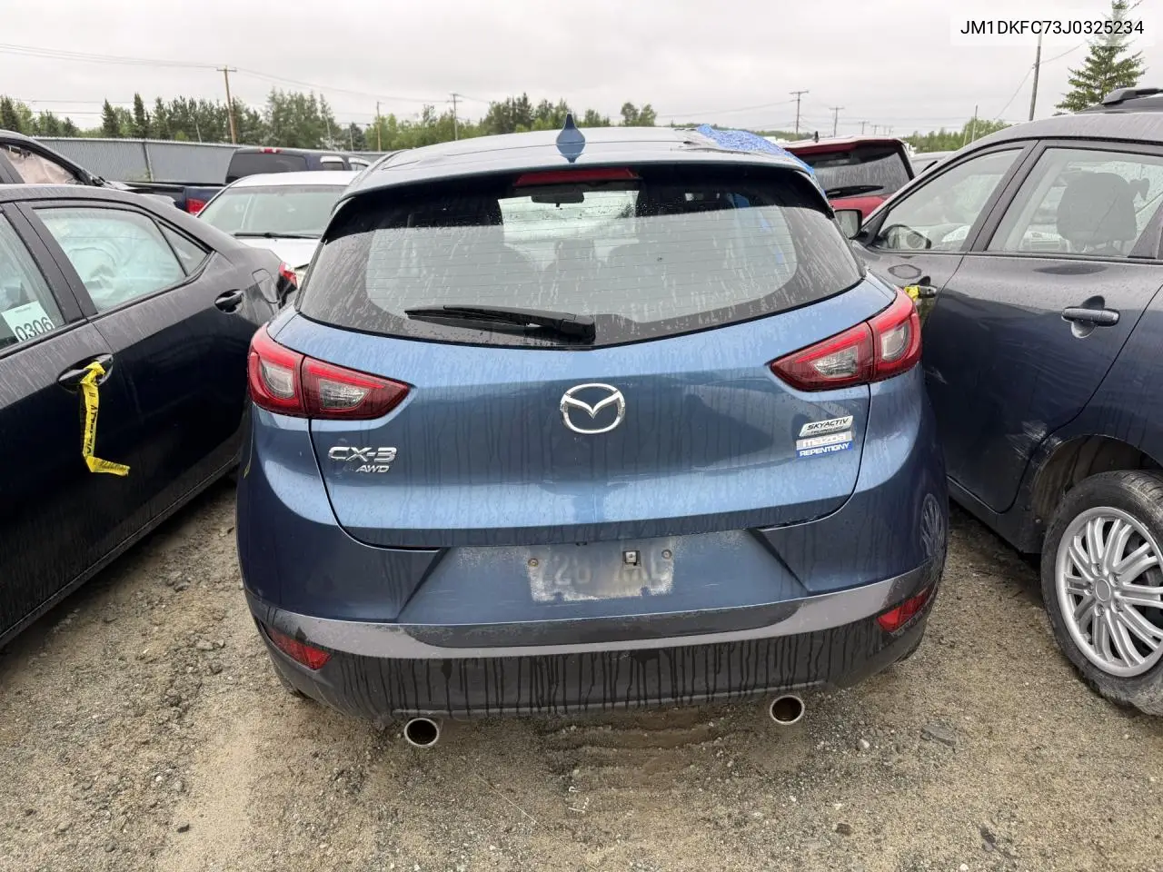2018 Mazda Cx-3 Touring VIN: JM1DKFC73J0325234 Lot: 59697635