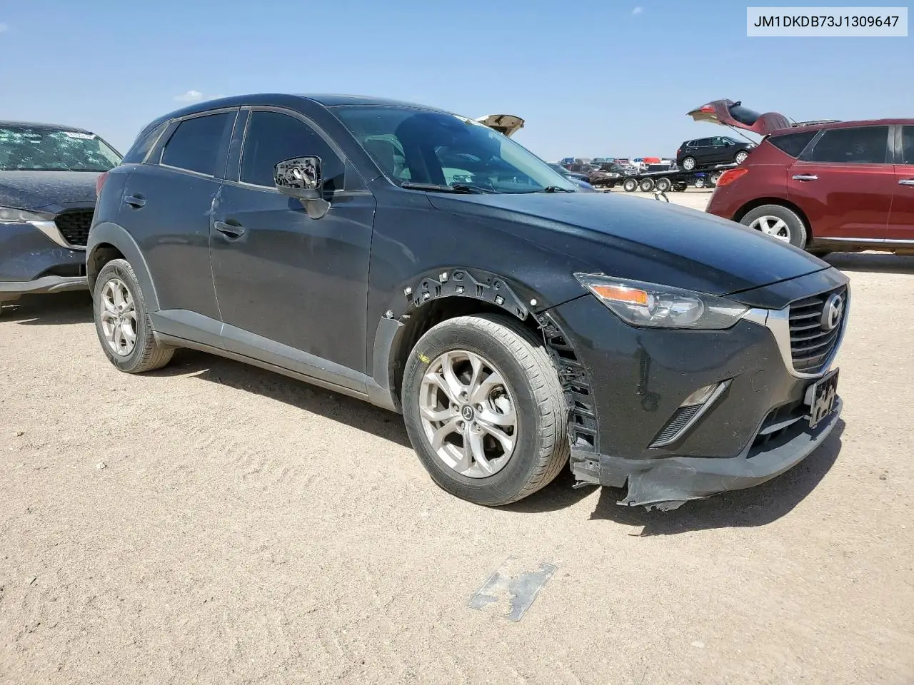 2018 Mazda Cx-3 Sport VIN: JM1DKDB73J1309647 Lot: 61690075