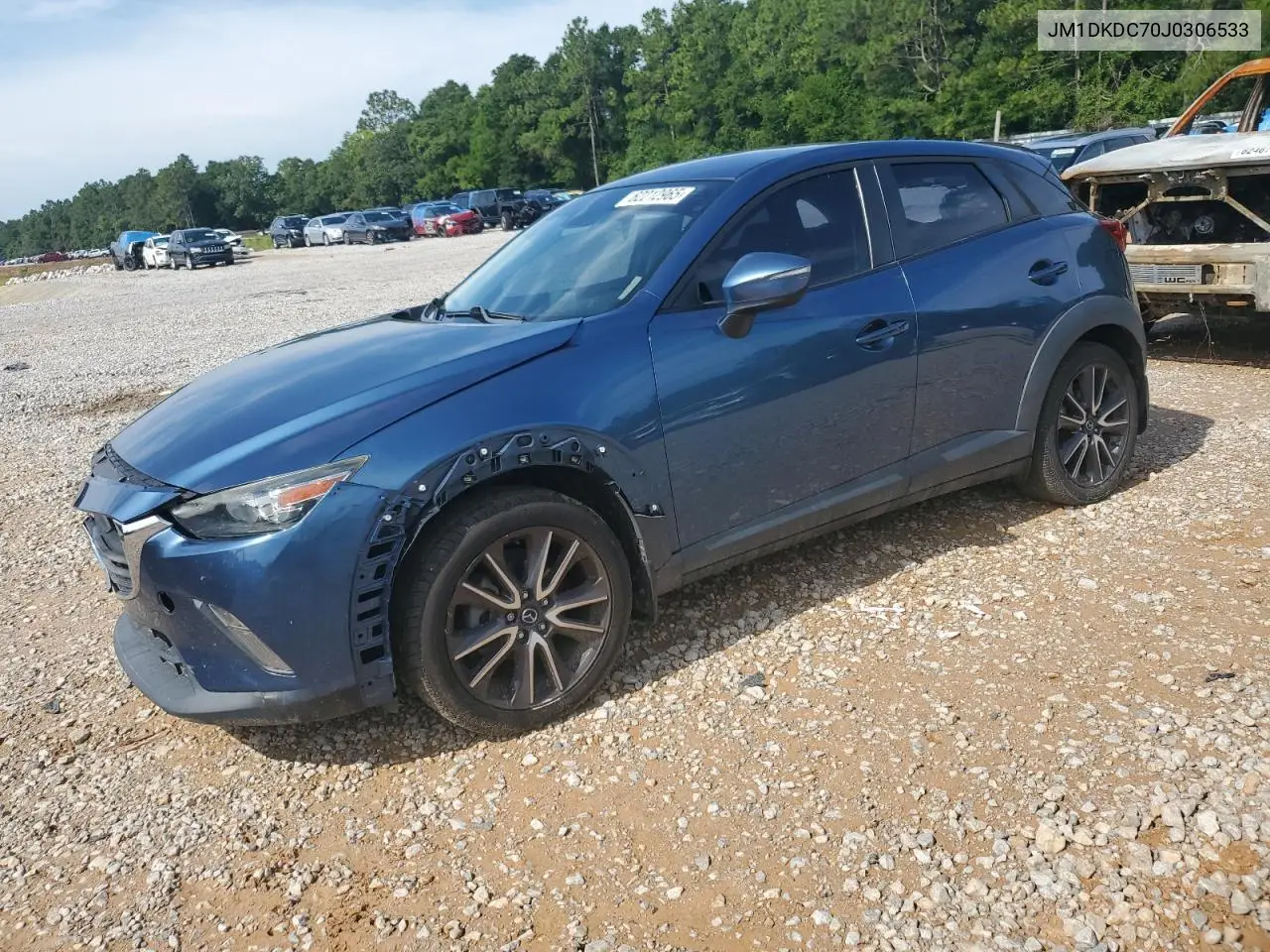 2018 Mazda Cx-3 Touring VIN: JM1DKDC70J0306533 Lot: 62212965
