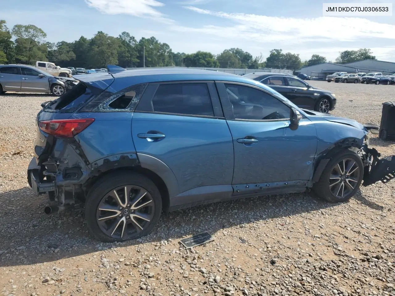 2018 Mazda Cx-3 Touring VIN: JM1DKDC70J0306533 Lot: 62212965