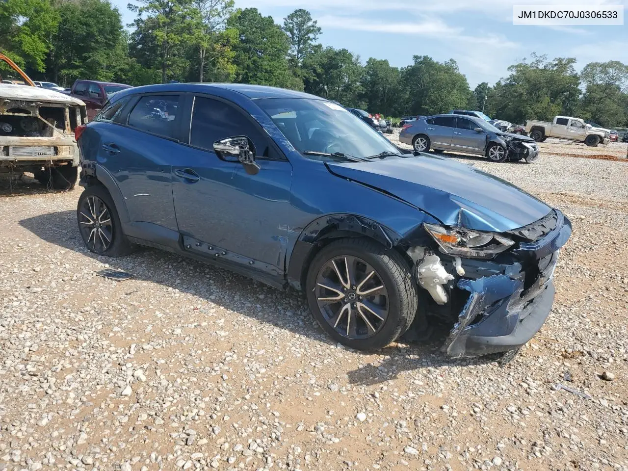 2018 Mazda Cx-3 Touring VIN: JM1DKDC70J0306533 Lot: 62212965