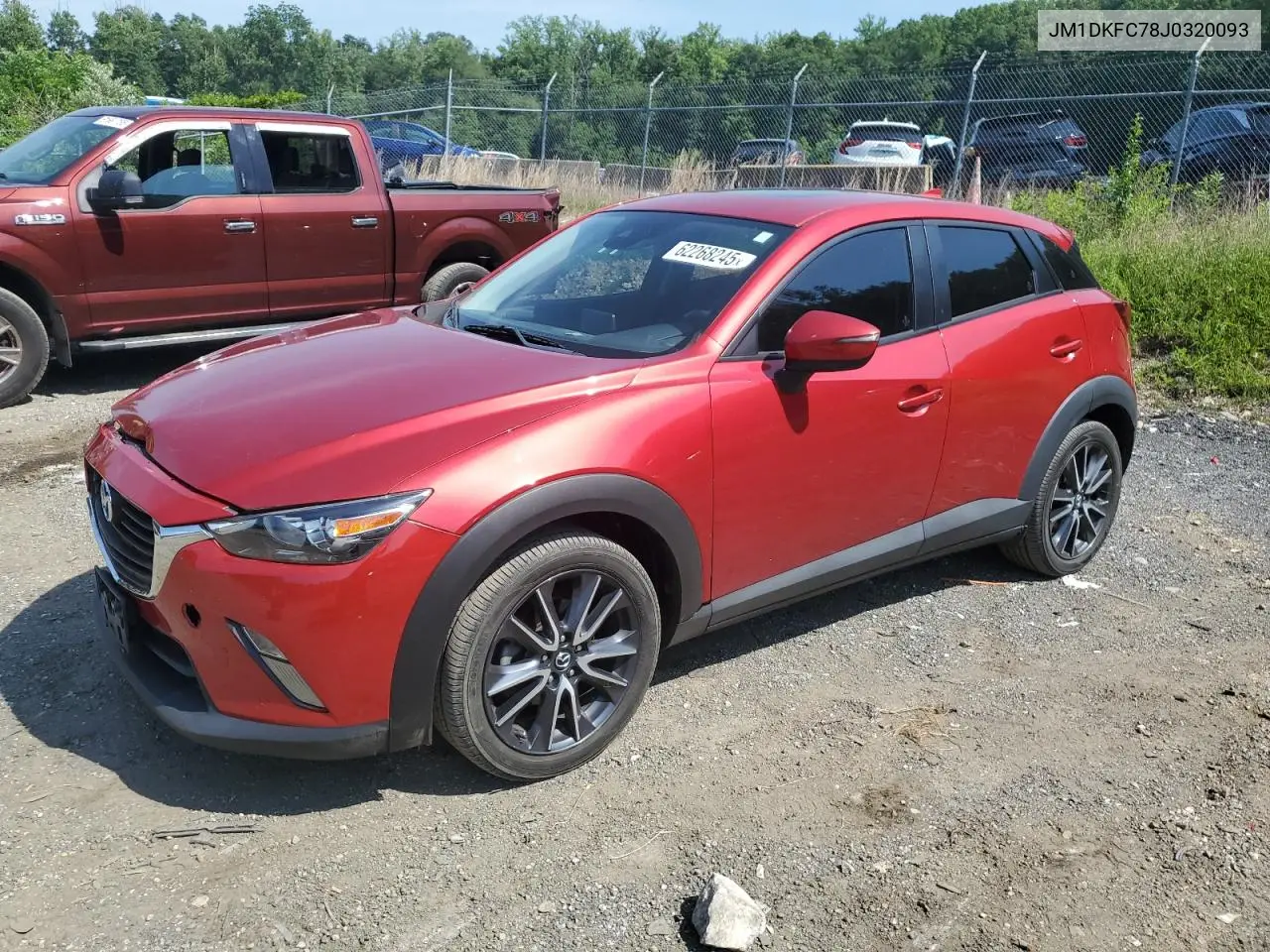 2018 Mazda Cx-3 Touring VIN: JM1DKFC78J0320093 Lot: 62268245