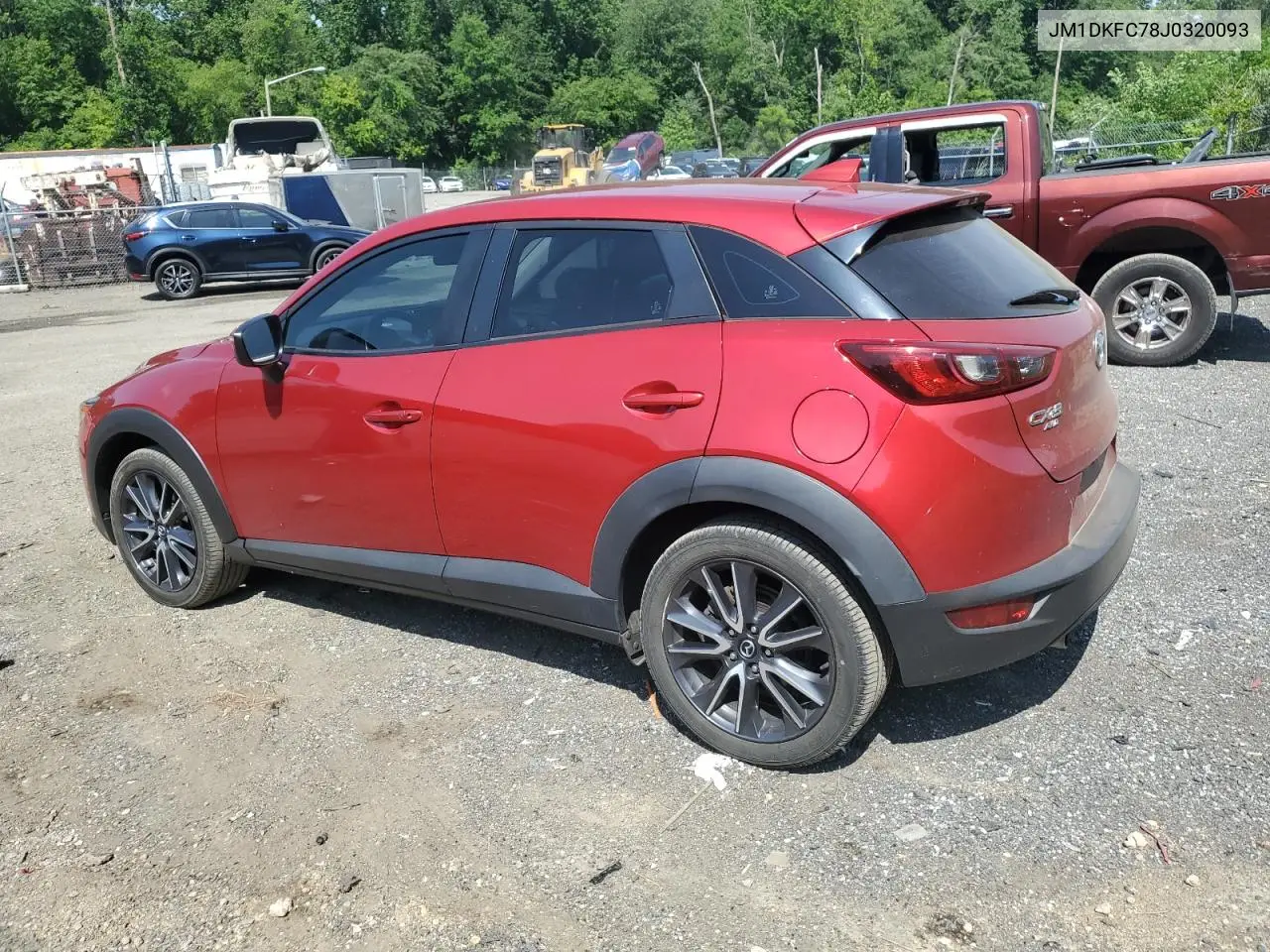 2018 Mazda Cx-3 Touring VIN: JM1DKFC78J0320093 Lot: 62268245