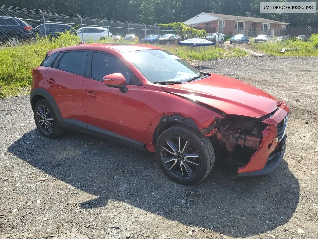 2018 Mazda Cx-3 Touring VIN: JM1DKFC78J0320093 Lot: 62268245