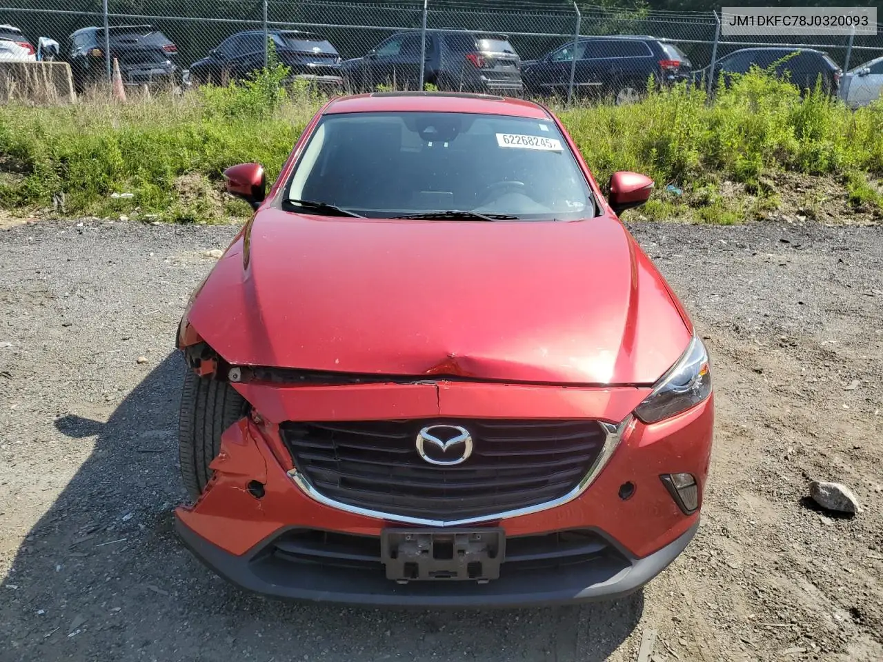 2018 Mazda Cx-3 Touring VIN: JM1DKFC78J0320093 Lot: 62268245