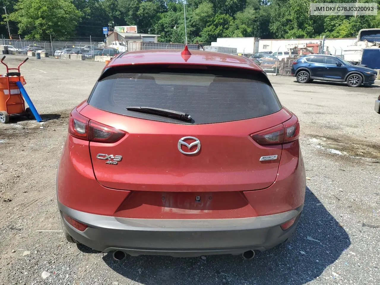 2018 Mazda Cx-3 Touring VIN: JM1DKFC78J0320093 Lot: 62268245