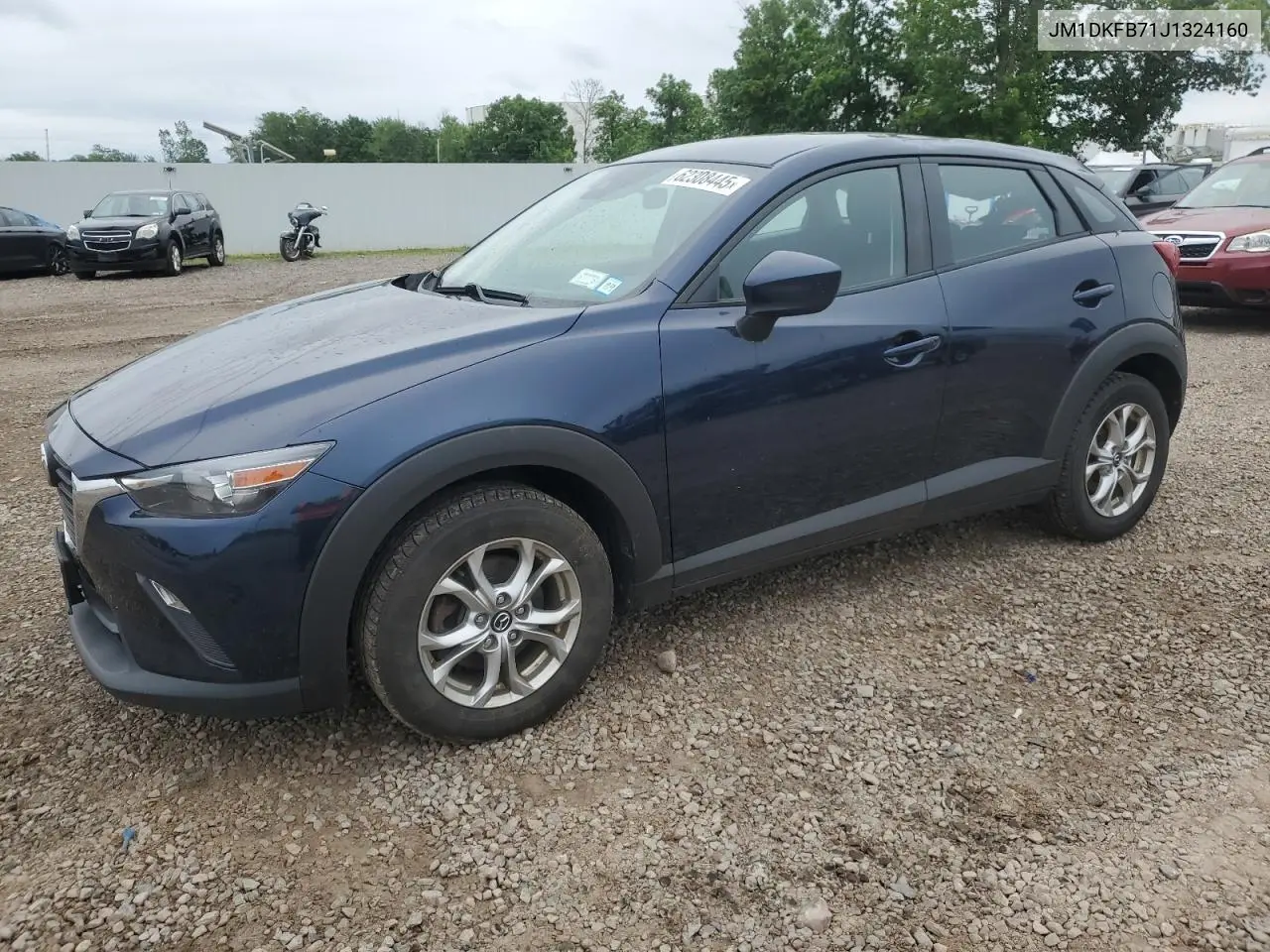 2018 Mazda Cx-3 Sport VIN: JM1DKFB71J1324160 Lot: 62308445