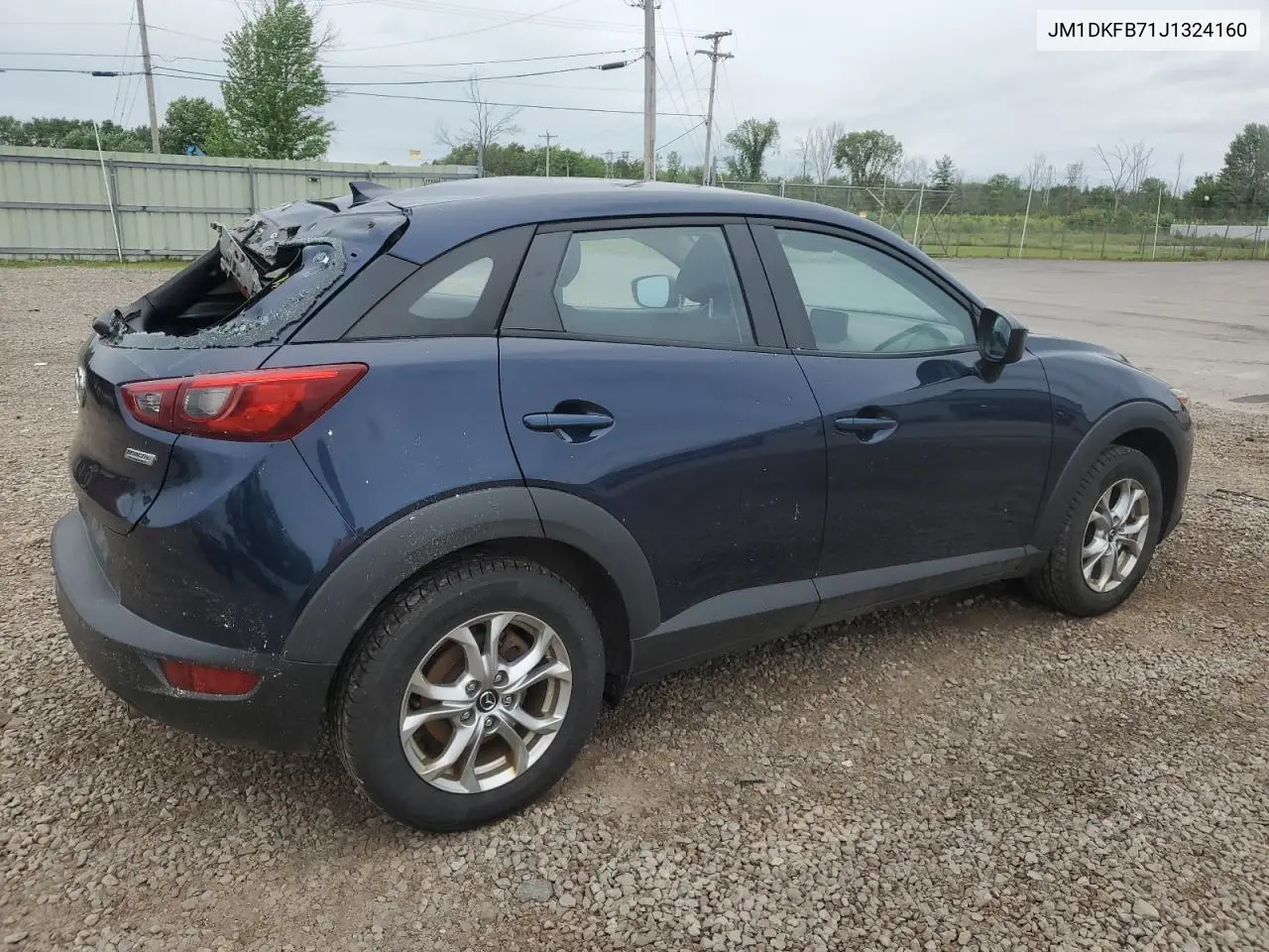 2018 Mazda Cx-3 Sport VIN: JM1DKFB71J1324160 Lot: 62308445