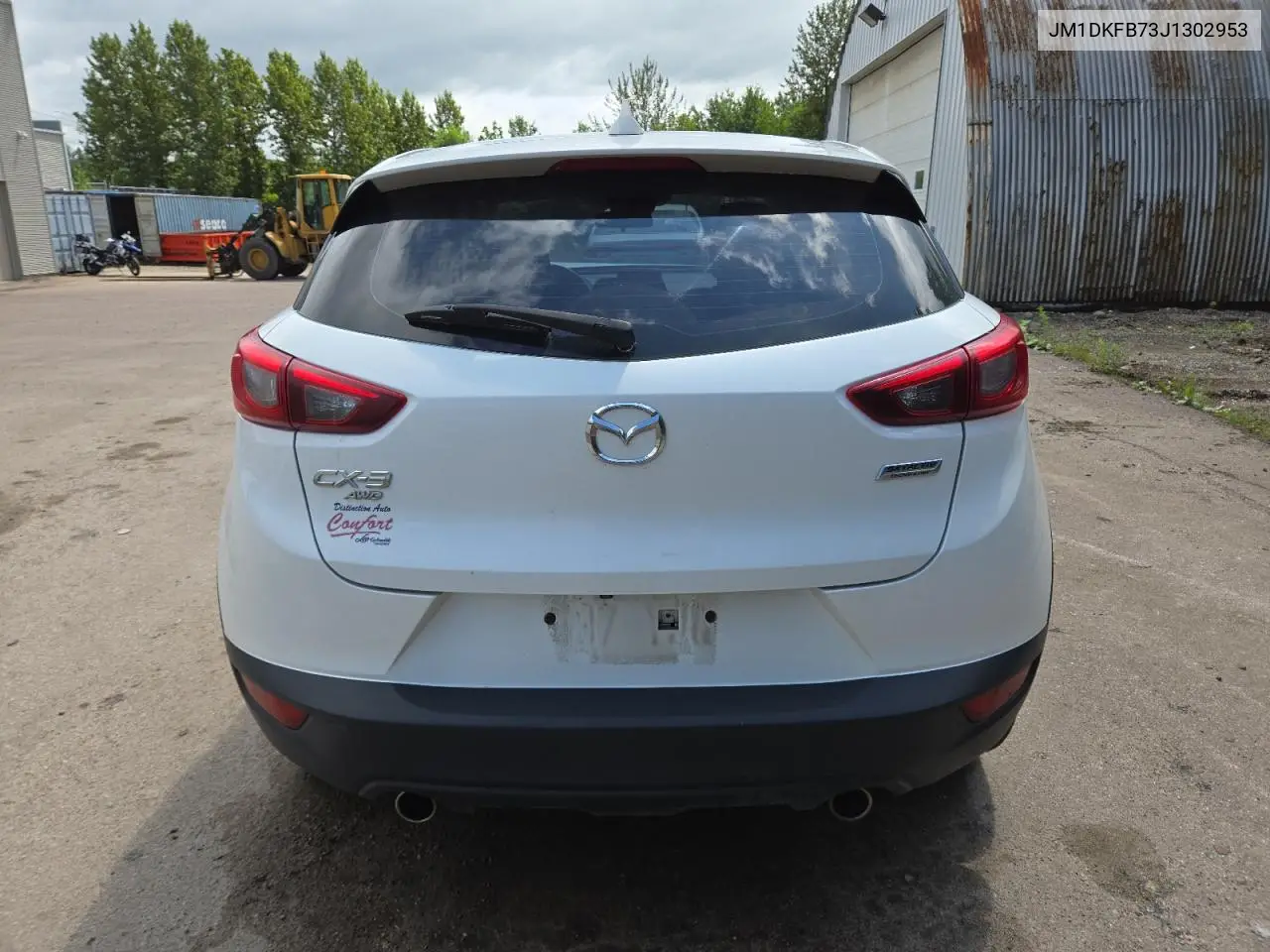 2018 Mazda Cx-3 Sport VIN: JM1DKFB73J1302953 Lot: 62984885