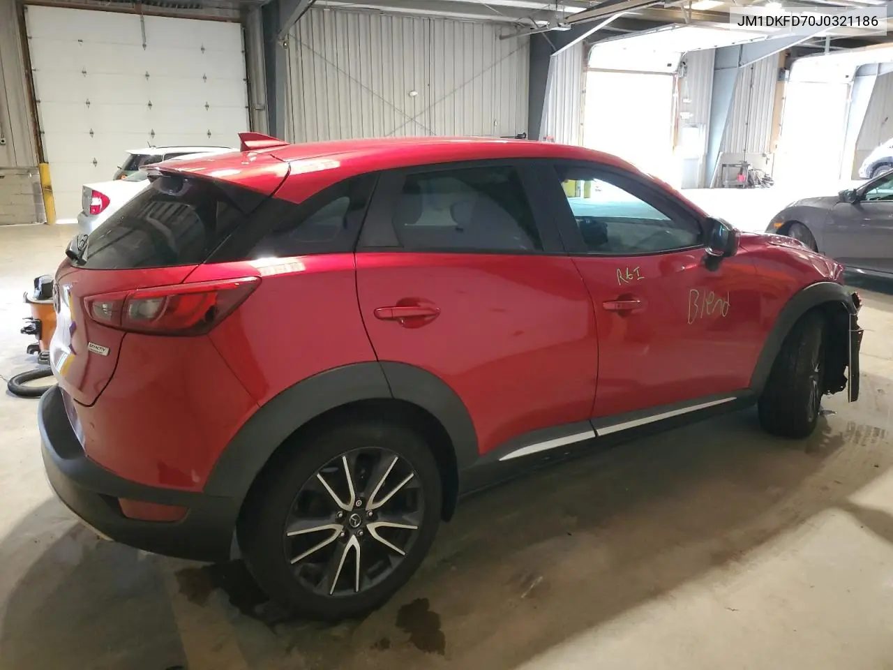 2018 Mazda Cx-3 Grand Touring VIN: JM1DKFD70J0321186 Lot: 64048375