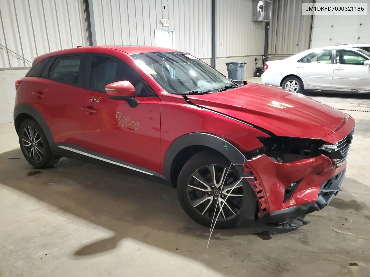 2018 Mazda Cx-3 Grand Touring VIN: JM1DKFD70J0321186 Lot: 64048375