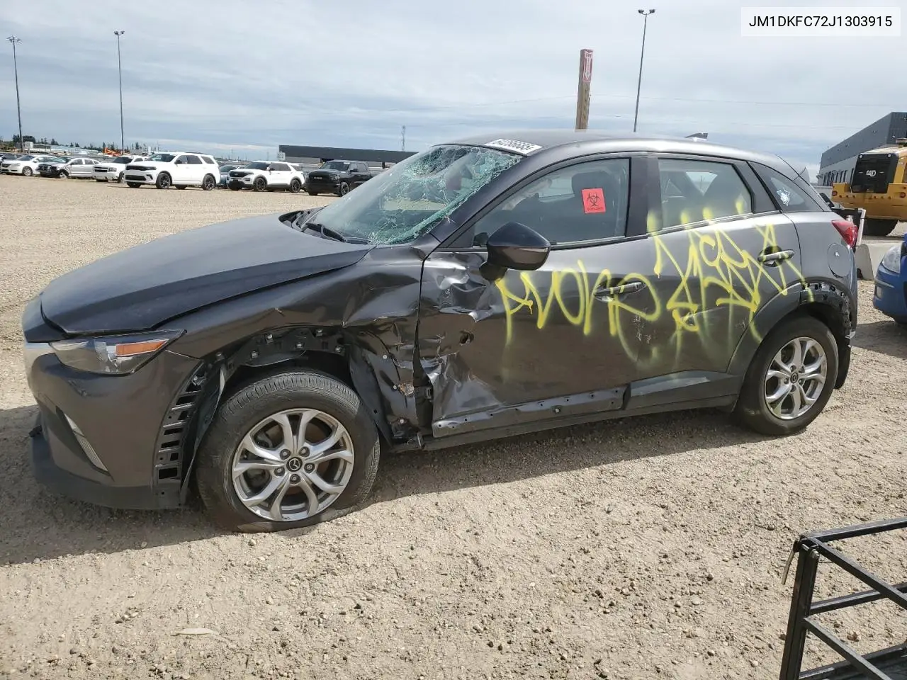 2018 Mazda Cx-3 Touring VIN: JM1DKFC72J1303915 Lot: 64286685