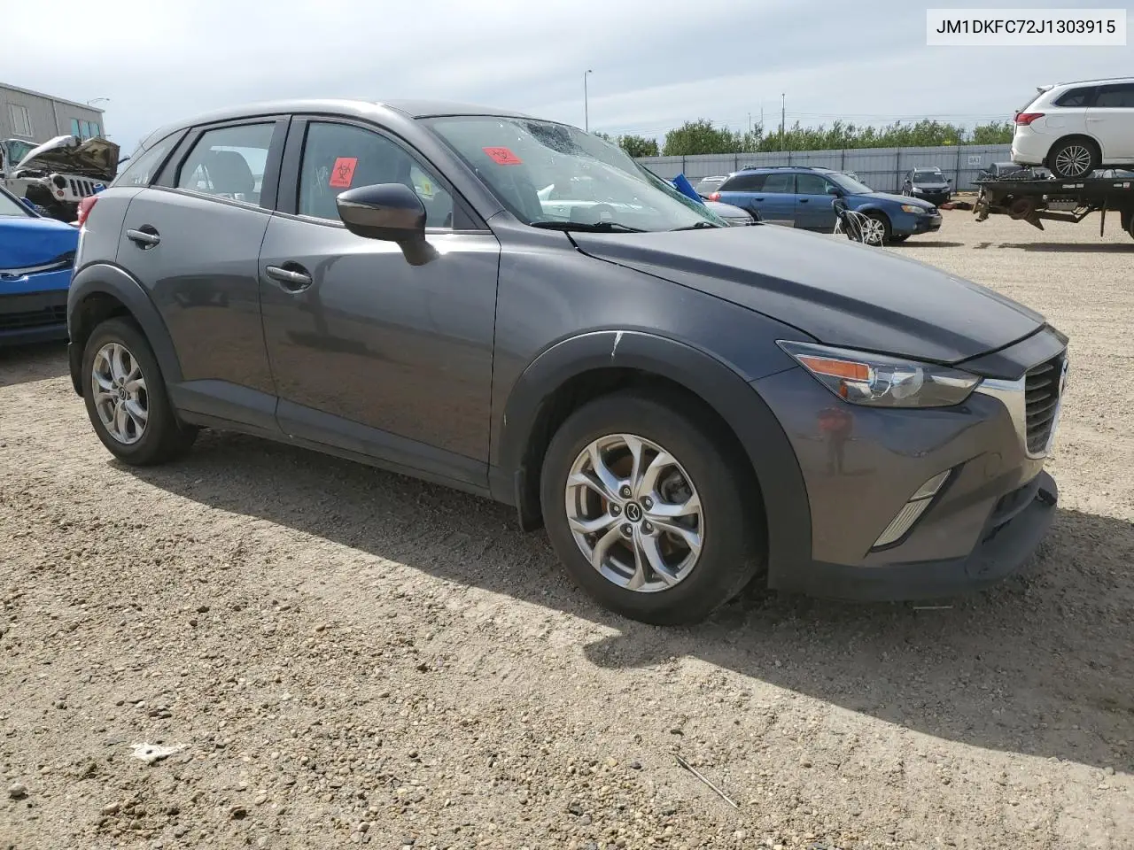 2018 Mazda Cx-3 Touring VIN: JM1DKFC72J1303915 Lot: 64286685