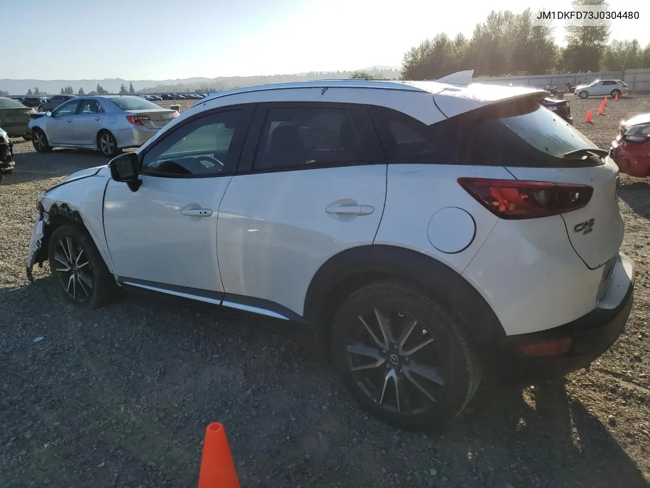 2018 Mazda Cx-3 Grand Touring VIN: JM1DKFD73J0304480 Lot: 64295295