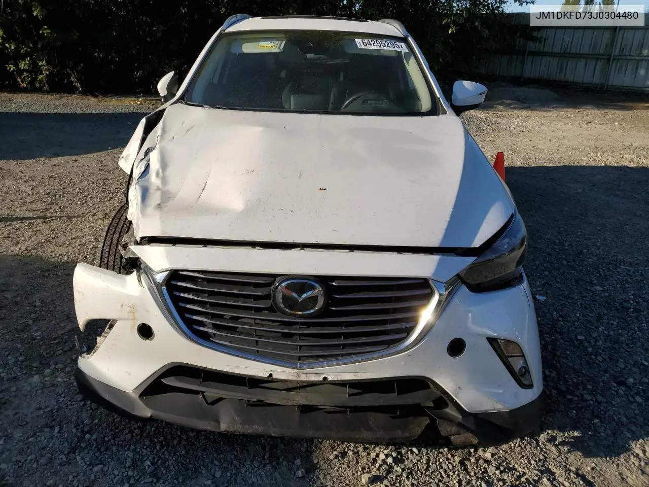 2018 Mazda Cx-3 Grand Touring VIN: JM1DKFD73J0304480 Lot: 64295295