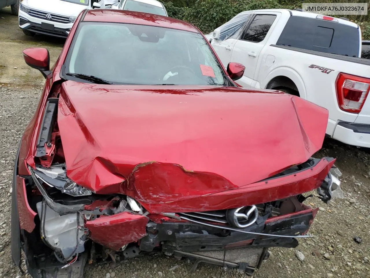 2018 Mazda Cx-3 Sv VIN: JM1DKFA76J0323674 Lot: 85519364