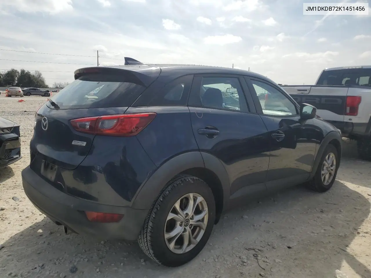 2019 Mazda Cx-3 Sport VIN: JM1DKDB72K1451456 Lot: 45551705