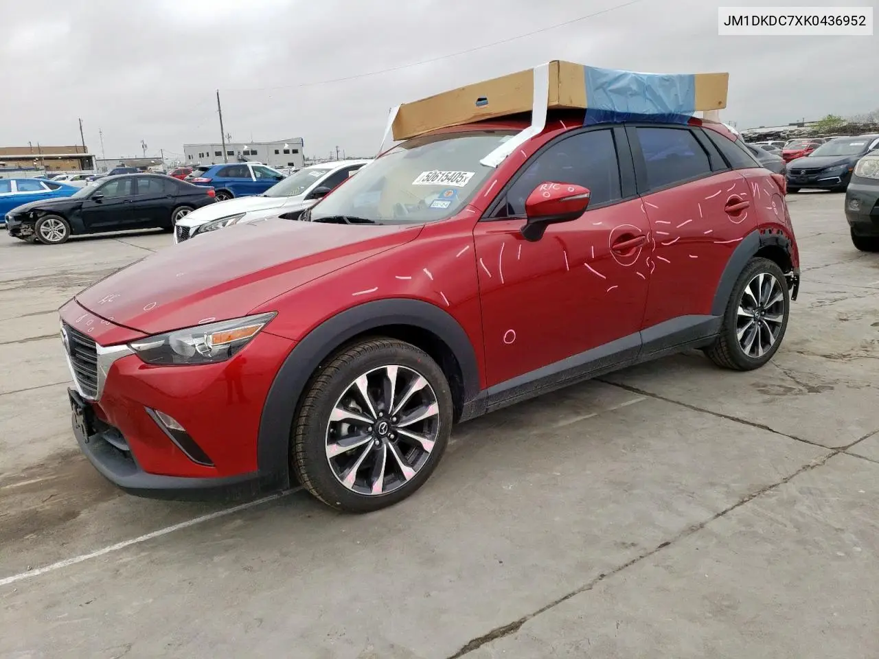 2019 Mazda Cx-3 Touring VIN: JM1DKDC7XK0436952 Lot: 50615405