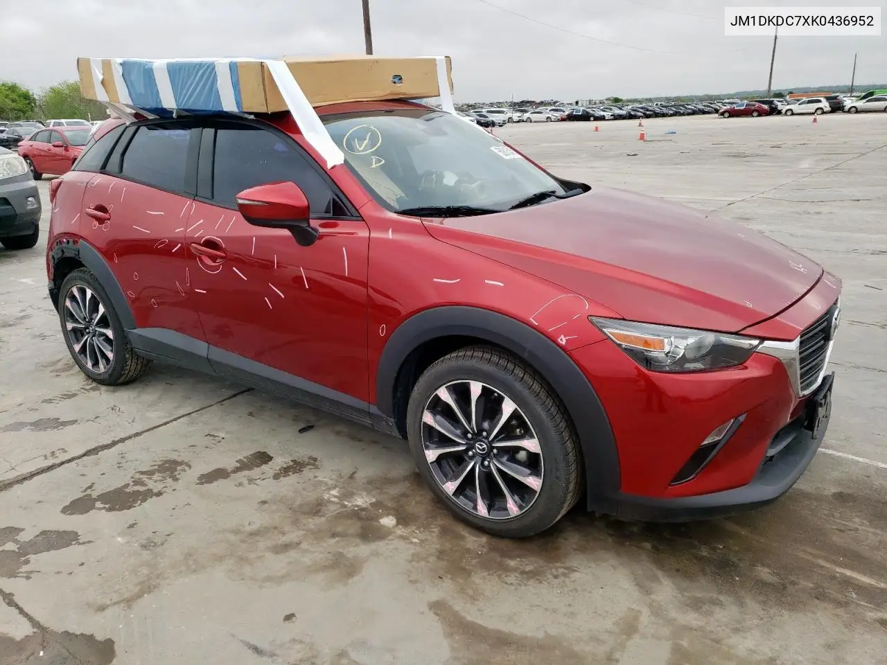 2019 Mazda Cx-3 Touring VIN: JM1DKDC7XK0436952 Lot: 50615405