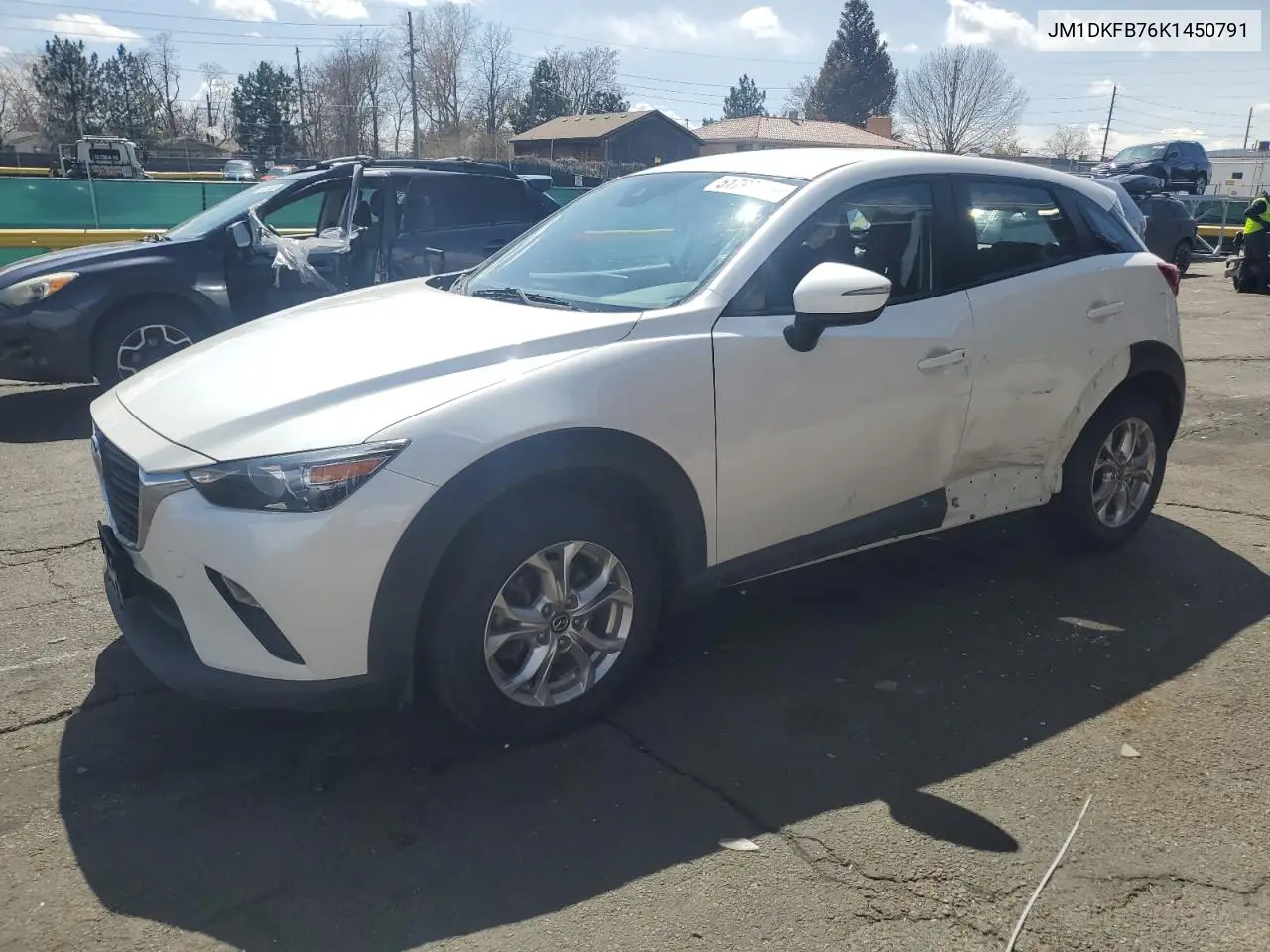 2019 Mazda Cx-3 Sport VIN: JM1DKFB76K1450791 Lot: 51793185