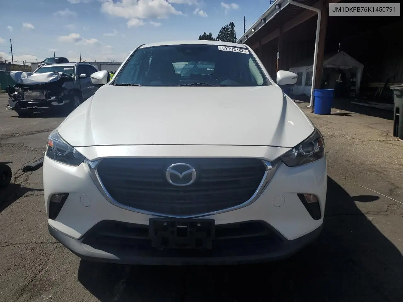 2019 Mazda Cx-3 Sport VIN: JM1DKFB76K1450791 Lot: 51793185