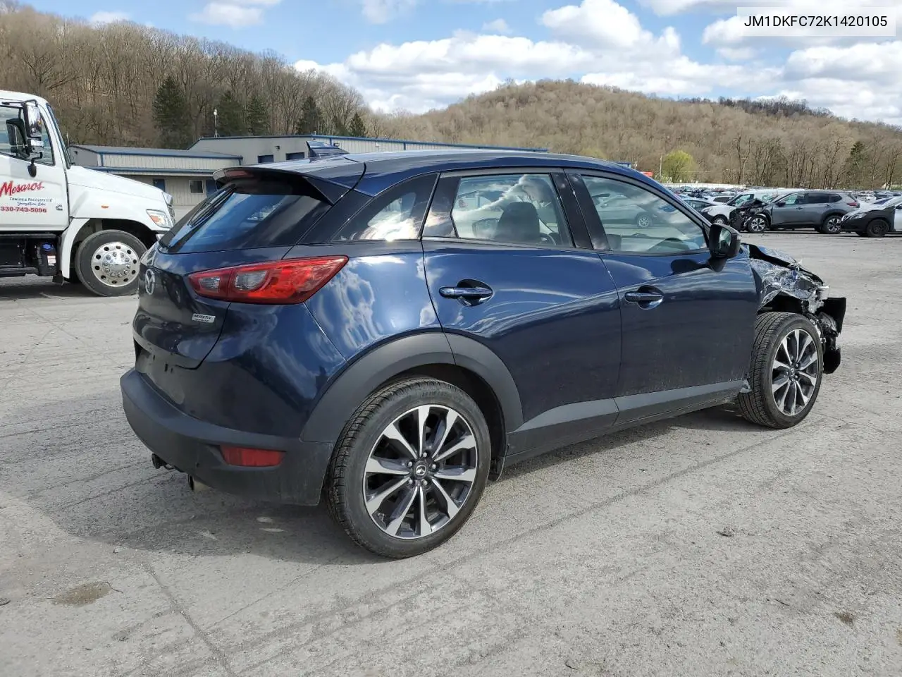 2019 Mazda Cx-3 Touring VIN: JM1DKFC72K1420105 Lot: 52351925