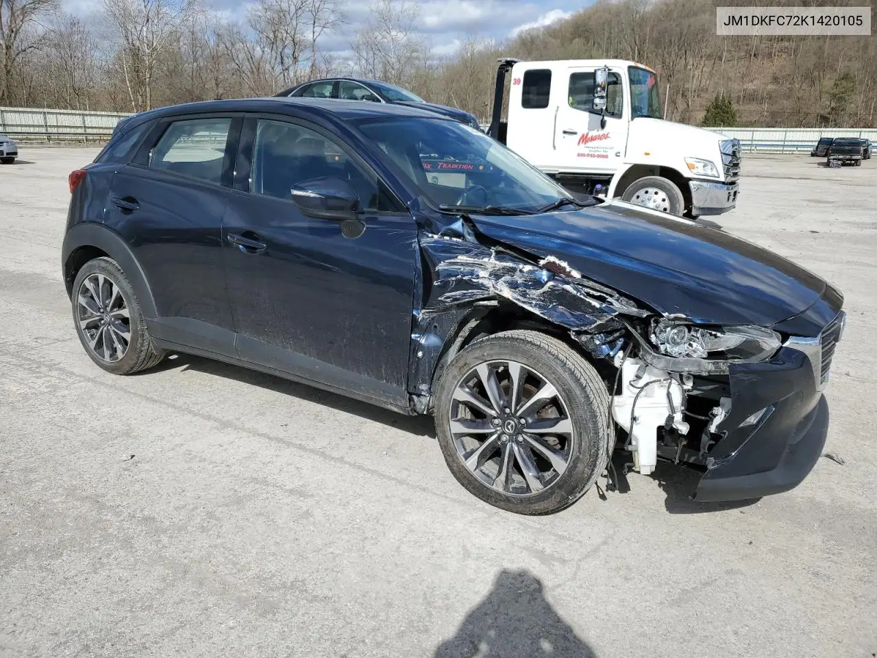 2019 Mazda Cx-3 Touring VIN: JM1DKFC72K1420105 Lot: 52351925