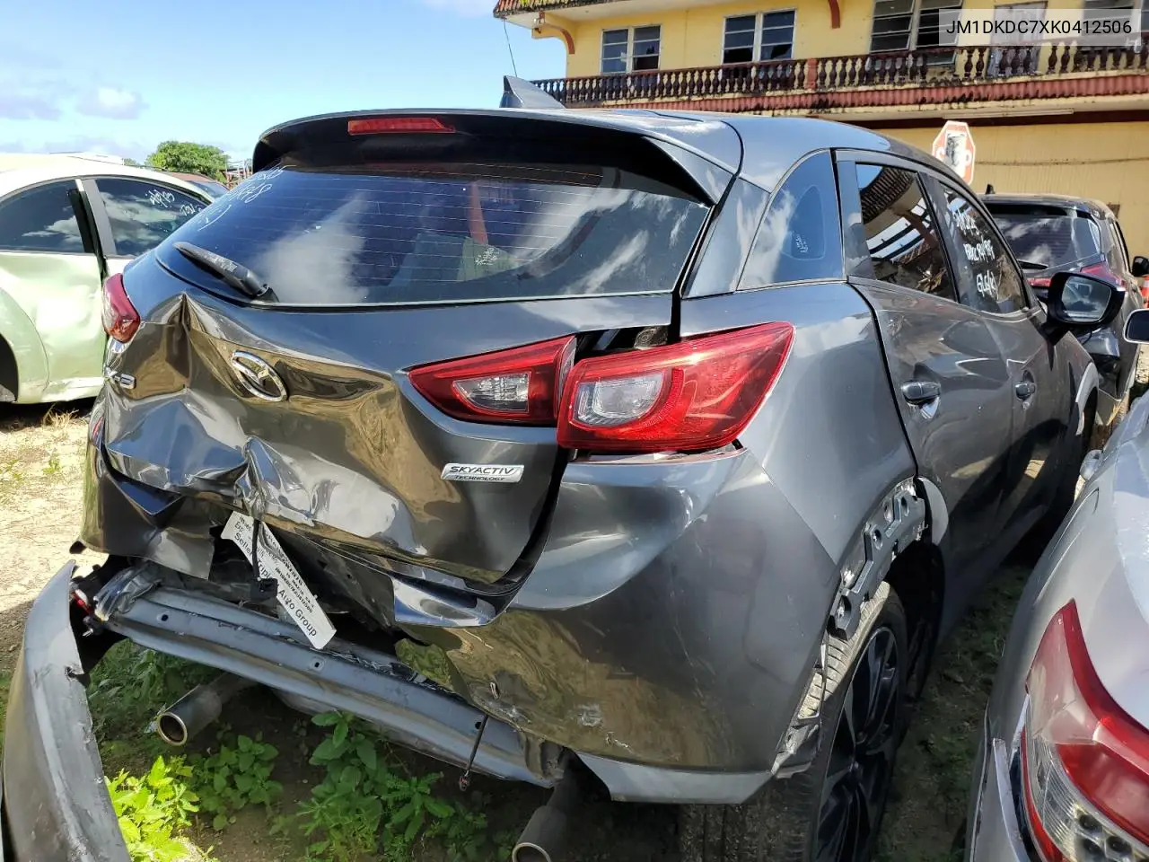 2019 Mazda Cx-3 Touring VIN: JM1DKDC7XK0412506 Lot: 53056785